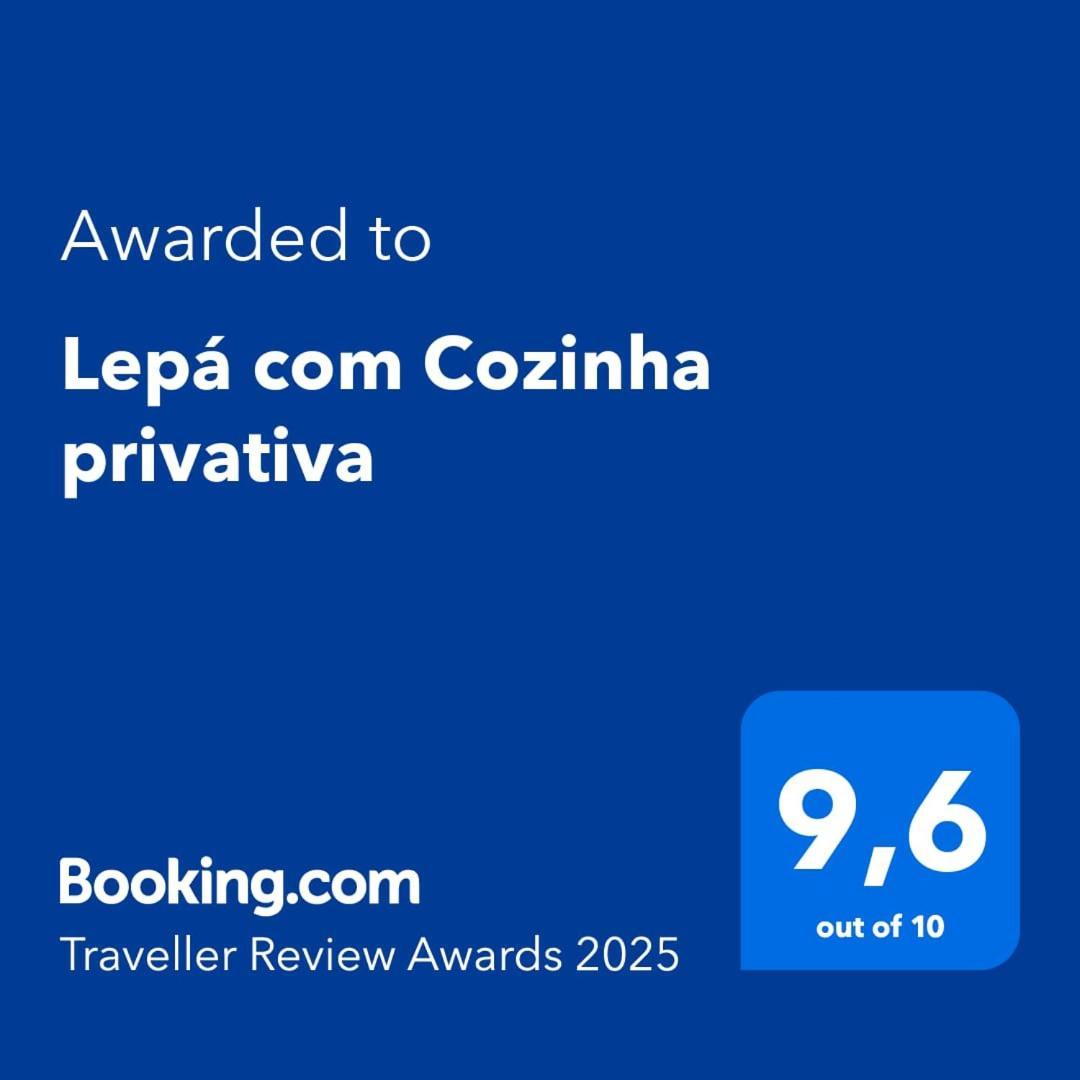 ボイスカンガ Lepa Com Cozinha Privativaヴィラ エクステリア 写真